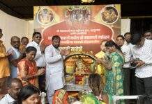 श्री महाकाली माता महोत्सव समितीच्या वतीने माता महाकालीच्या चांदीच्या मुर्तीची मंदिरात प्रतिष्ठापना, यात्रेत भाविकांना घेता येणार दर्शन