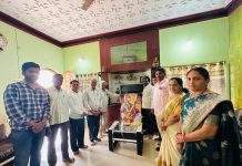 खेडुले कुणबी समाज संस्थेच्या वतीने जगद्गुरु तुकाराम महाराज जयंती साजरी